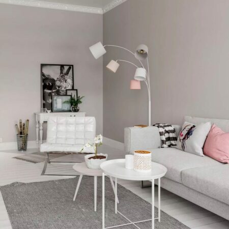 Inspiration: Lampen mit Schirm aus Baumwolle oder Leinen